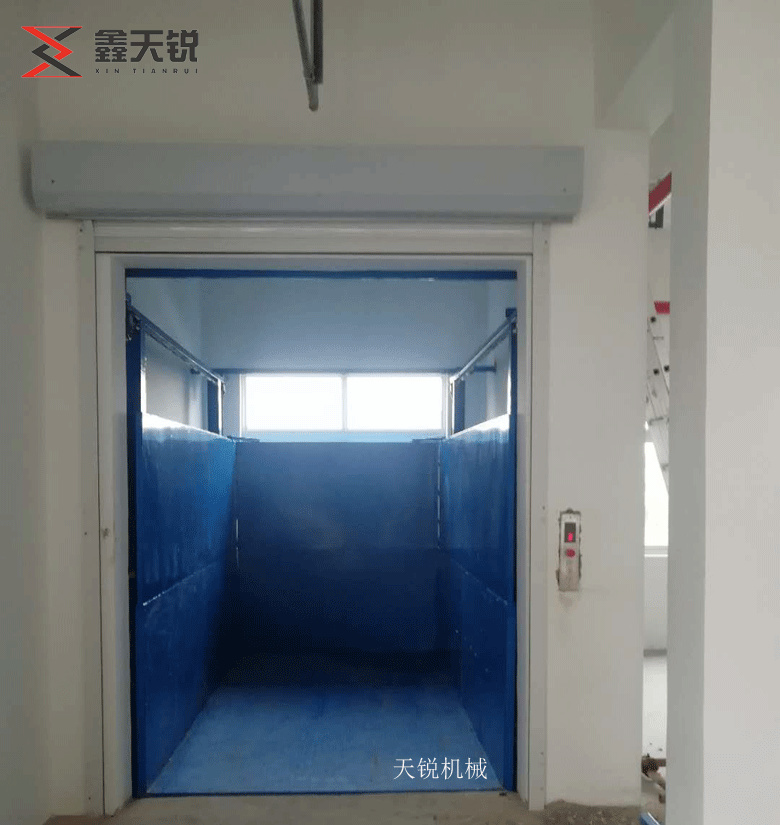 运城上货专用导轨式升降货梯